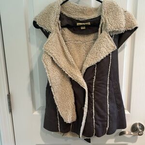 Women’s Serpa lined, Suede(ish) Vest S